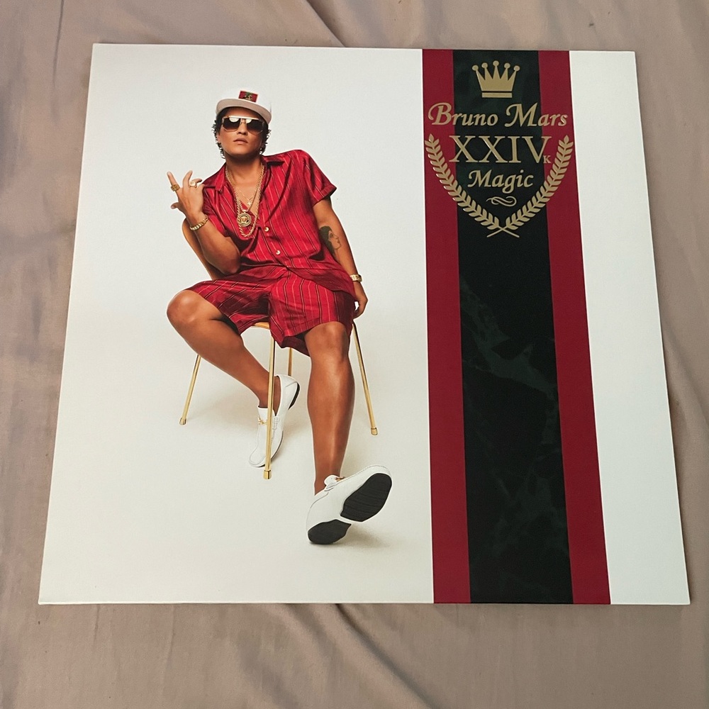 Bruno Mars vinyl